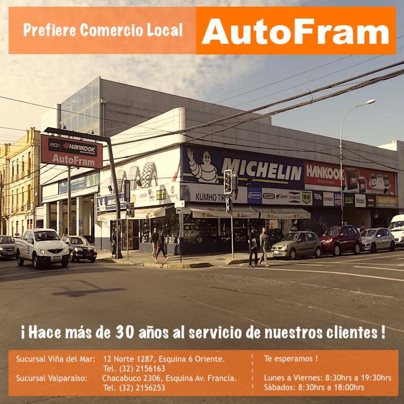 sucursal valparaiso autofram